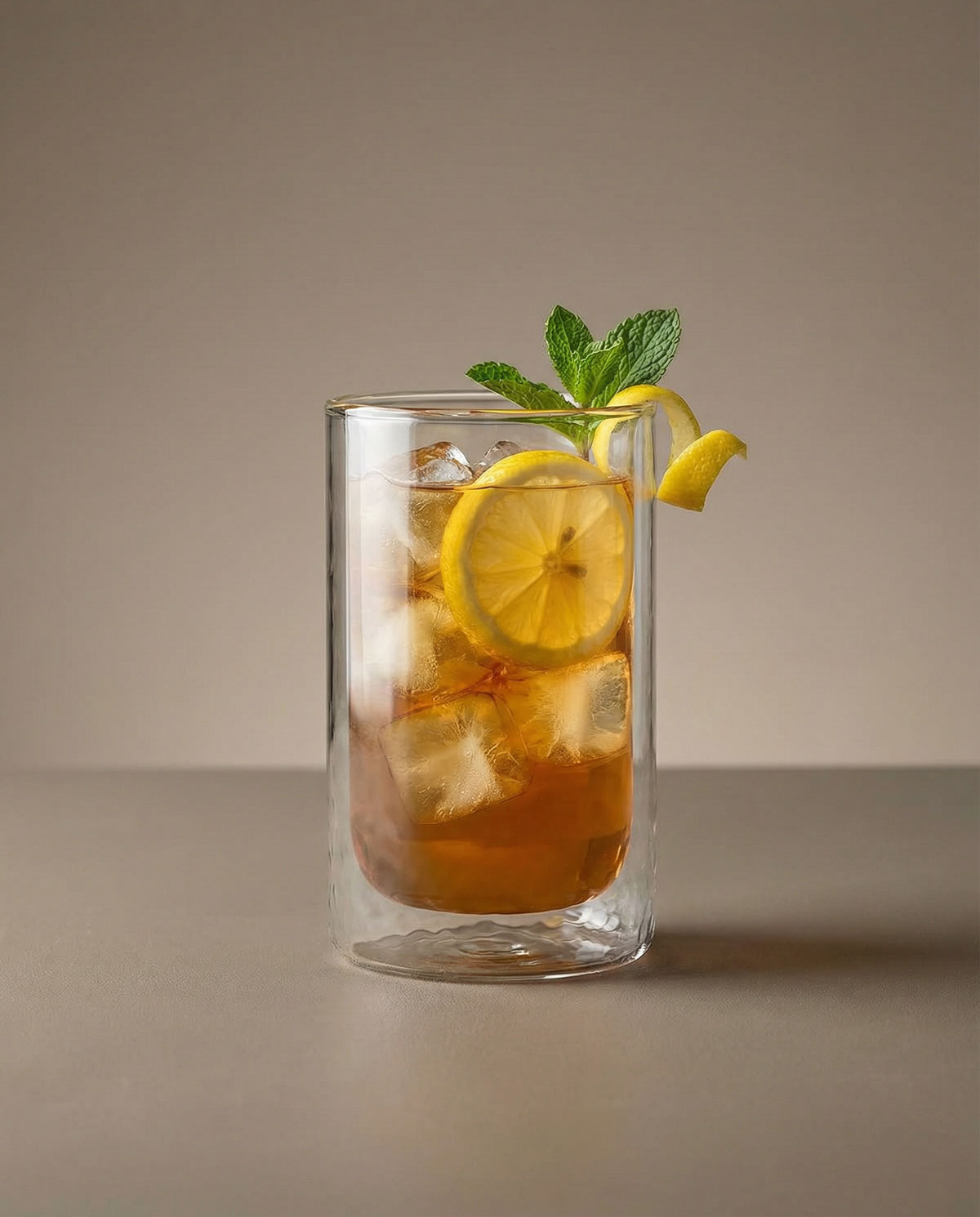 Sunset of the East saffron gin drink