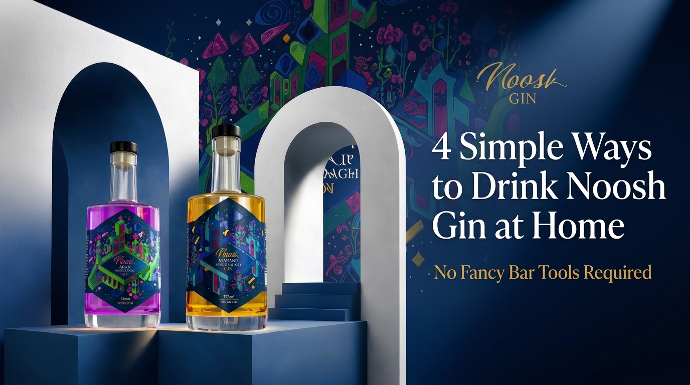 4 simple ways to drink Noosh Gin at Home
